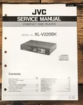 Jvc XL-V220 Bk Cd Player Service Manual *original*. Fixed Price $14.97.
