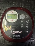 Rca RP2485 Portable CD/MP3 Player Red And Black. Fixed Price $35.00.