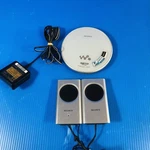 Sony D-NE730 Portable Cd Player + Speakers Tested Working Excellent From Japan. Fixed Price $188.88.