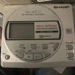 Restored Vintage Sharp Minidisc Walkman Player Recorder MD-MT20, Works Very Well. Fixed Price $115.00.