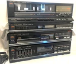Vtg Complete Set Fisher CA-235 Amp FM-235 Tuner AD-235 Cd Player Stereo System. Fixed Price $240.00.