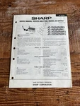 Sharp Stereo Cassette Walkman JC-22(S) 1G 11 2G(S)(R)(BK) Service Manual. Fixed Price $12.99.