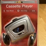New Sealed Durabrand Cassette Player 820M Headphones Bass Boost Automatic Stop. Fixed Price $20.00.