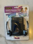New Vintage Gpx Personal Stereo Cassette Am/fm Player W/ Headphones C3120. Fixed Price $72.95.