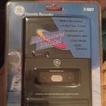 Ge 3-5027 Handheld Cassette Recorder W/ Built-in Mic, Tape Counter, Ac/dc. Fixed Price $35.00.