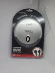Supersonic SC-251 Digital Portable Personal Cd Player Silver New. Fixed Price $28.00.