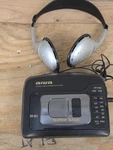 Vintage Aiwa Super Bass Portable Radio Cassette Player Walkman TA163 Tested. Fixed Price $32.99.