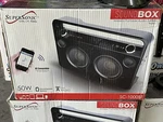 New Supersonic SC-1000BT Bluetooth Boombox Piano Black. Fixed Price $125.00.