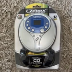 Zenex On The Move Portable Player ZN-CD5152 Blue/silver Brand New Sealed Vtg. Fixed Price $35.00.
