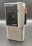 Sony M-P4 Microcassette Recorder 2-SPEED Powers But Doesn't Work. Fixed Price $12.00.