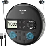 Megatek CP27BR Portable Cd Player Bluetooth For Car With Fm Small, Black. Fixed Price $47.29.