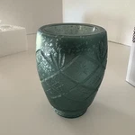 Scentsy Vintage Glass Mini Wax Wall Plug-in Warmer Teal Blue Green Retired New. Fixed Price $15.00.