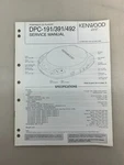 Kenwood DPC-191 391 492 Original Service Manual Free Shipping. Fixed Price $14.00.