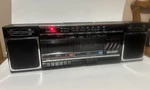 Vintage Boombox- Sharp WF-340E Portable Stereo Component System- Cassette/am-fm. Fixed Price $50.00.