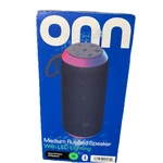 Onn. Bluetooth Medium Rugged Speaker With Led Lighting Effects, New. Fixed Price $35.99.