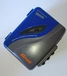 Vtg Optimus Sports Am/fm Radio Cassette Player SCP-100 Extended Bass Blue Tested. Fixed Price $18.90.