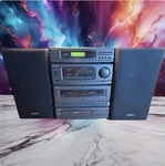 Panasonic Audiophile SA-DH30 Stereo Cd Changer Cassette Deck System Works. Fixed Price $182.94.