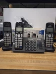 Panasonic KX-TG7622 Bluetooth Cordless Phone Answering Machine With 3 Handsets. Fixed Price $60.00.