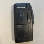 Radioshack 2 Speed Auto Stop Microcassette Recorder Handheld Model 14-1148. Fixed Price $30.00.