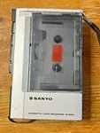 Vintage Sanyo Cassette Tape Recorder Midcentury Player. Fixed Price $14.99.