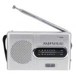 3-PACK Fm/am Indin Mini Radio Receiver Music Player Battery Powered Pocket. Fixed Price $17.99.