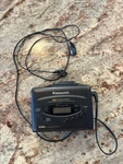 Panasonic RQ-V80 Black Portable Digital Radio Cassette Player For Parts. Fixed Price $25.00.