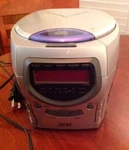 Jwin Compact Disc Digital Audio Am/fm Clock Radio Great Condition. Fixed Price $36.00.