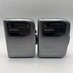 2) Sony Walkman WM-FX141 WM-FX163 Cassette Player & Am/fm Radio. Need Repair!. Fixed Price $35.00.