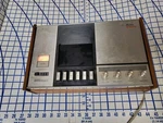 Vtg Norelco 2401 Automatic Cassette Changer Wood Parts/repair (read) Japan. Fixed Price $80.00.