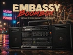 Embassy Boombox Rare Vintage Stereo Cassette Recorder. Fixed Price $2199.00.