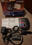 Fisher Portable Personal Player Anti-skip W/car Kit PCD-7900 Mint Cndtion. Fixed Price $44.99.