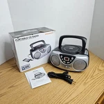 Sylvania Portable Player Stereo With Am/fm Radio Boombox SRCD243PL-ASST6. Fixed Price $39.99.
