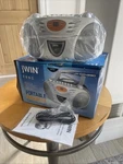 Jwin JX-CD428 Portable Player/ Stereo Cassette New. Fixed Price $35.00.