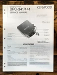 Kenwood DPC-341 DPC-441 Cd Player Service Manual *original*. Fixed Price $14.97.