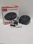 Gpx Cd Player Boombox With Am/fm Radio, BC112B, Black Easy Carry Handle Led. Fixed Price $37.99.
