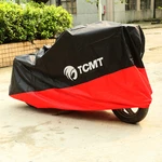 Large Motorcycle Scooter Waterproof Uv Dust Protector Rain Cover Black & Red. Fixed Price $15.99.