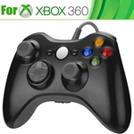 Black Wired Usb Controller Gamepad For Microsoft Xbox 360 & Pc Win 7 8 10. Fixed Price $14.99.