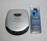Vintage Panasonic Xbs SL-S231C Portable Cd Player W/ Ear Buds Tested Works. Fixed Price $25.20.