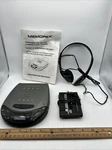 Vintage Memorex MD6100 Portable Cd Player W/ Accessories Case For Parts Repair. Fixed Price $12.99.