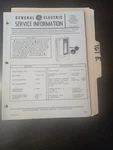Ge 3 5278A Service Manual Original Repair Book Compact Mini Stereo Tape Player. Fixed Price $49.99.