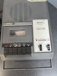 Vintage Sharp Cassette Recorder RD-767AV Player Works Button Stuck.. Fixed Price $28.99.