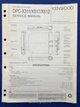 Original Kenwood DPC-X311 X517 X612 Portable Cd Player Service Manual. Fixed Price $19.95.