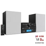 Stereo Shelf Systems Tray Loading Cd Player With Digital Fm Radio, Bluetooth. Fixed Price $102.52.