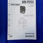 Sony WM-PSY01 Service Manual Original Paper Oem Repair Guide Usa. Fixed Price $29.95.