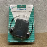 Craig Personal Stereo Cassette Player JH6012 Black W/ Headphones New In Package. Fixed Price $28.00.