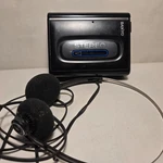 Vintage Sanyo MGP21 Cassette Player W/ Headphones For Parts Repair - Read. Fixed Price $18.00.