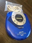 Vintage Gpx Portable Cd Player Blue Silver C3949 Parts Only. Fixed Price $12.99.
