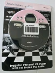 Studebaker Personal Player With Fm Radio, Earbuds SB3703PB Pink Black Cd-r/rw. Fixed Price $71.24.