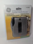 New Ge Handheld Cassette Recorder Automatic Voice Activated Tape Player 3-5364. Fixed Price $31.99.