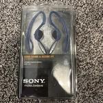 Sony MDR-J10 Stable Ear Clip Stereo Wired Headphones Blue 2009. Fixed Price $52.50.